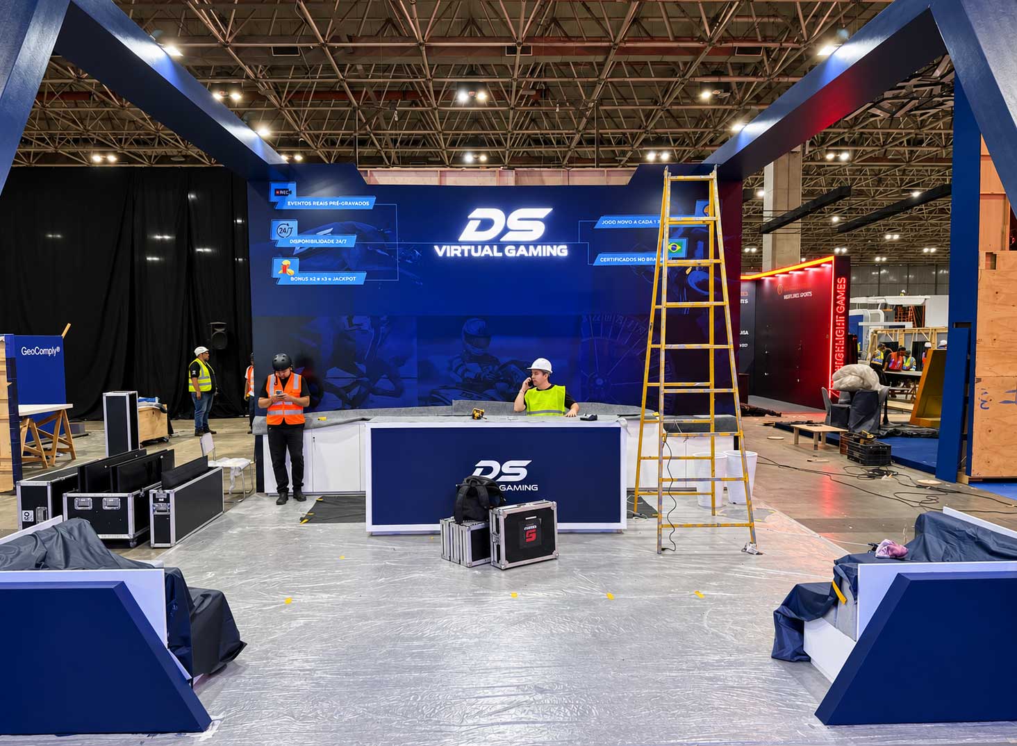 expo stand SBC Rio